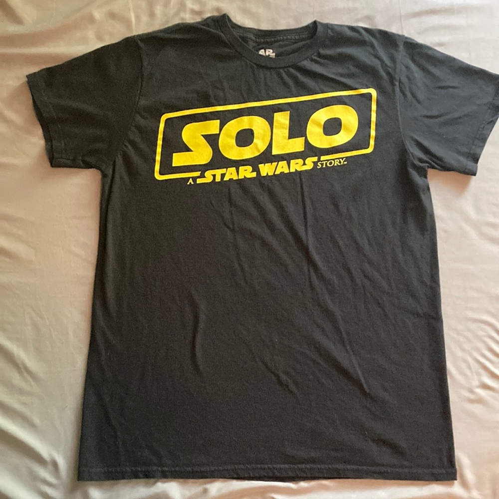STAR WARS MAD Engine Graphic SOLO Movie T-Shirt